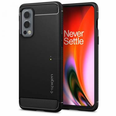 Spigen Rugged Armor, black - OnePlus Nord 2 5G