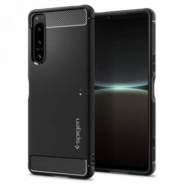 Spigen Rugged Armor, black - Sony Xperia 5 IV