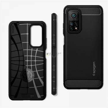 Spigen Rugged Armor, black - Xiaomi Mi 10T/Pro