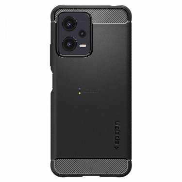 Spigen Rugged Armor, black - Xiaomi Redmi Note 12 5G/ POCO X5 5G