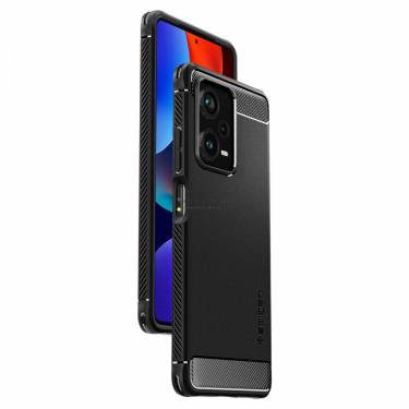 Spigen Rugged Armor, black - Xiaomi Redmi Note 12 Pro+ 5G