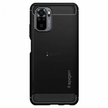 Spigen Rugged Armor, black - X.Redmi Note 10/10S