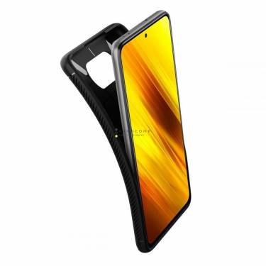 Spigen Rugged Armor Xiaomi POCO X3/X3 NFC Matte Black