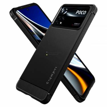 Spigen Rugged Armor Xiaomi POCO X4 Pro 5G Matte Black