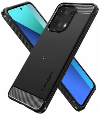 Spigen Rugged Armor Xiaomi Redmi Note 13 Matte Black