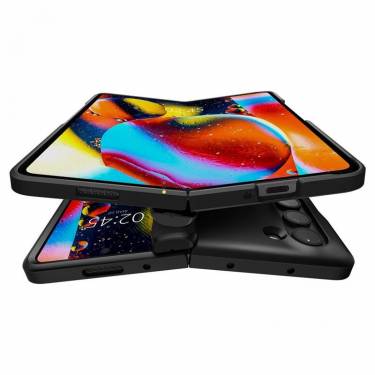 Spigen Slim Armor Pro, black - Samsung Galaxy Z Fold5