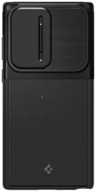 Spigen Spigen Optik Armor for Samsung Galaxy S22 Ultra Black