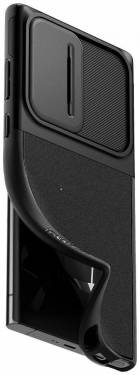 Spigen Spigen Optik Armor for Samsung Galaxy S22 Ultra Black