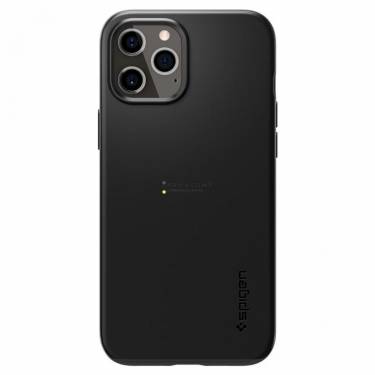 Spigen Thin Fit, black - iPhone 12/Pro