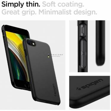 Spigen Thin Fit iPhone 7/8/SE (2022/2020) Black