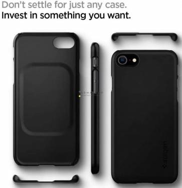 Spigen Thin Fit iPhone 7/8/SE (2022/2020) Black