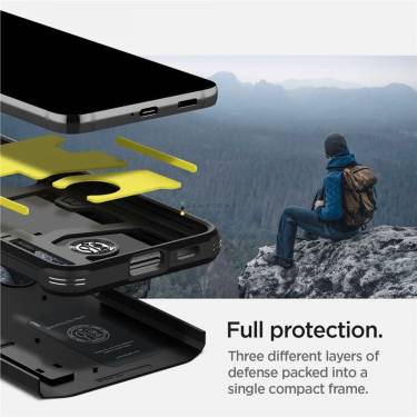 Spigen Tough Armor, black - Samsung Galaxy S22+