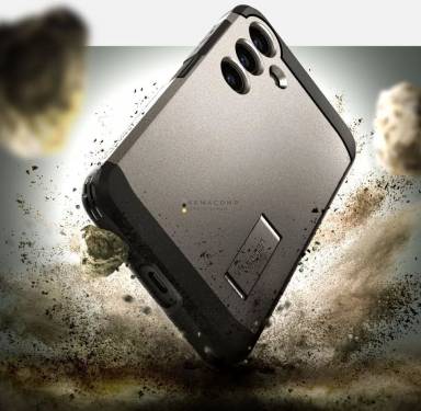 Spigen Tough Armor for Samsung Galaxy S24+ Gunmetal