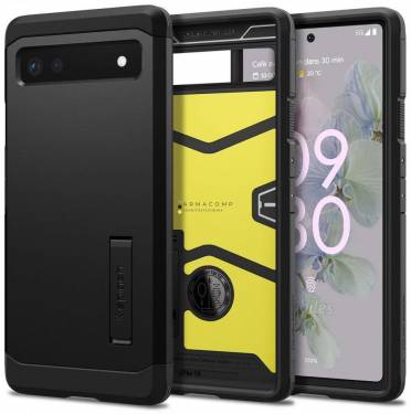 Spigen Tough Armor Google Pixel 6a Black