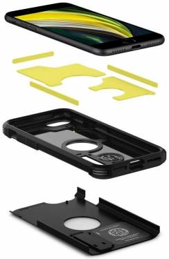 Spigen Tough Armor iPhone SE Black