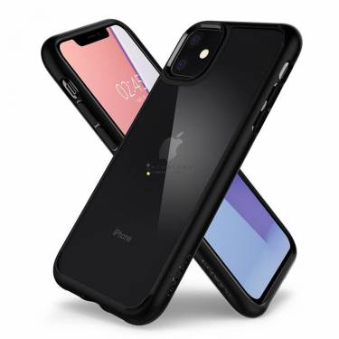 Spigen Ultra Hybrid, black - iPhone 11