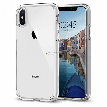 Spigen Ultra Hybrid, crystal clear - iPhone XS/X