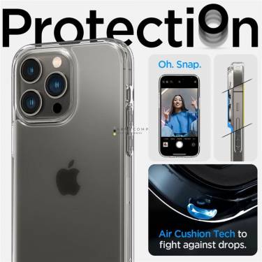 Spigen Ultra Hybrid, frost clear - iPhone 14 Pro Max