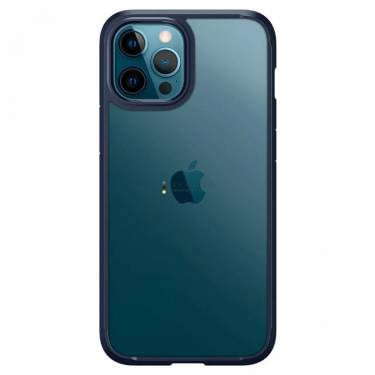 Spigen Ultra Hybrid, navy blue - iPhone 12/iPhone 12 Pro