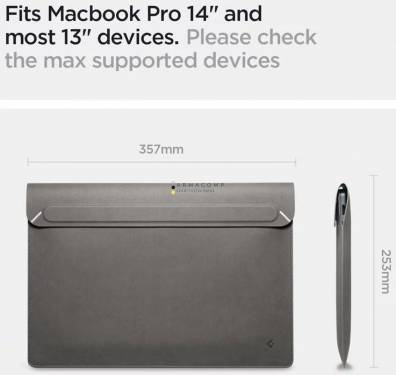 Spigen Valentinus S Notebook táska 14" City Gray