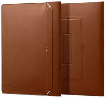 Spigen Valentinus S Notebook táska 14" Classic Brown