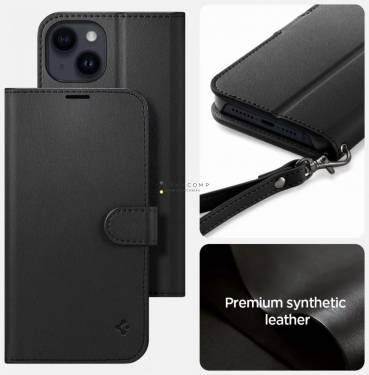 Spigen Wallet S iPhone 14 Black