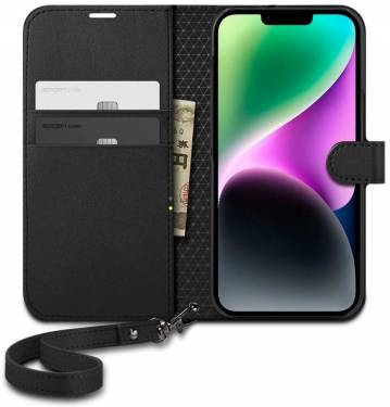 Spigen Wallet S iPhone 14 Black