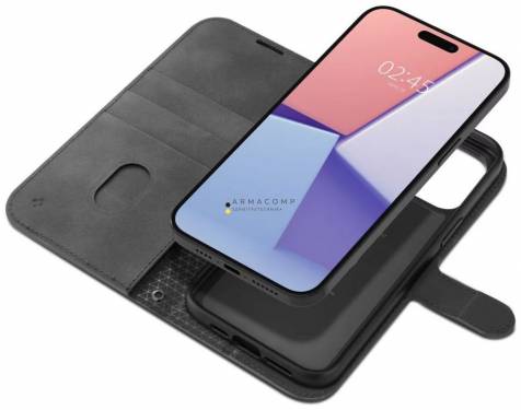 Spigen Wallet S Pro iPhone 15 Pro Black