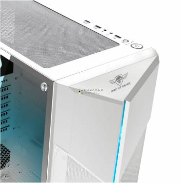 Spirit Of Gamer Clone 3 Tempered Glass White