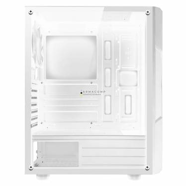 Spirit Of Gamer Clone 3 Tempered Glass White