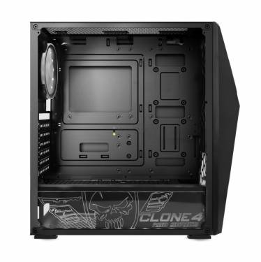 Spirit Of Gamer Clone 4 RGB Tempered Glass Black