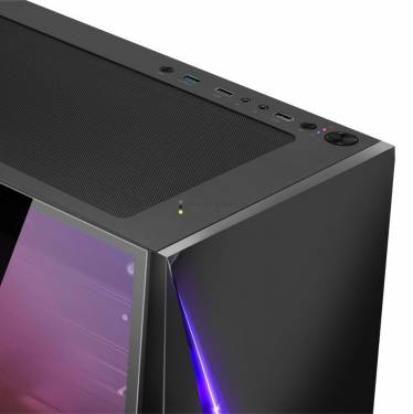 Spirit Of Gamer Clone 4 RGB Tempered Glass Black