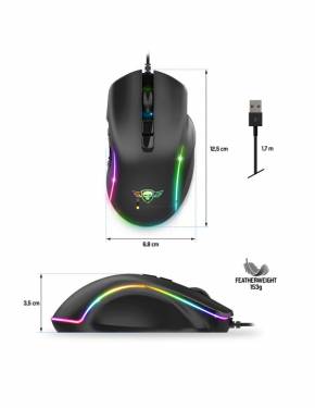 Spirit Of Gamer ELITE-M30 Mouse Black