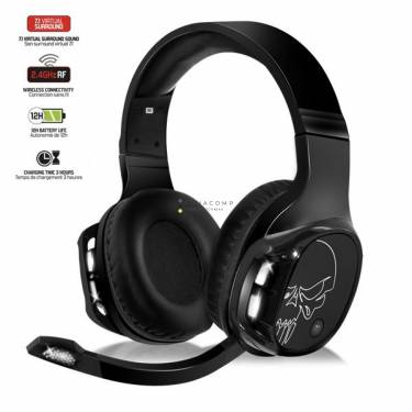 Spirit Of Gamer MIC-XH1100 7.1 Wireless Headset Black