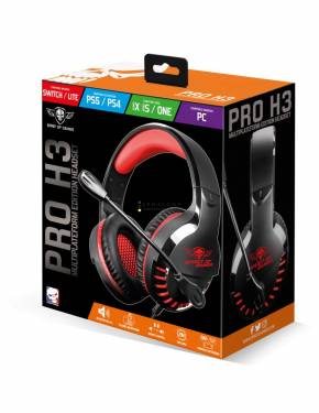 Spirit Of Gamer PRO-H3 Headset Red