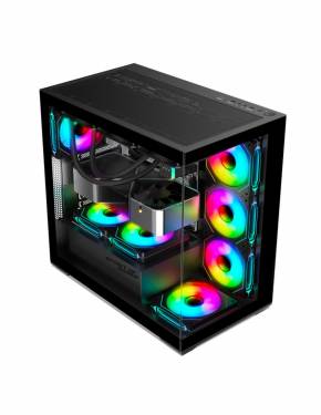 Spirit Of Gamer Spark RGB Tempered Glass Dark