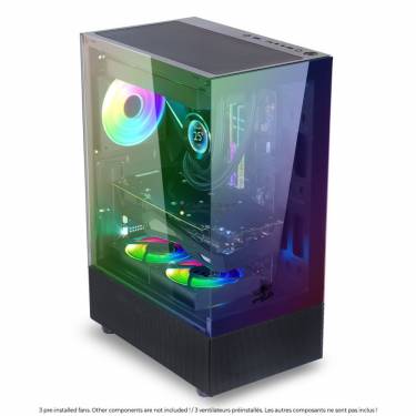 Spirit Of Gamer Spectra Dark Window Black