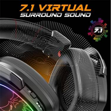 Spirit Of Gamer XPERT XH1500 Wireless RGB Headset Black