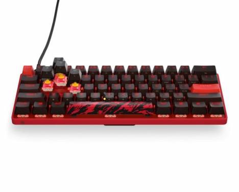 Steelseries Apex 9 Mini Faze Clan Edition Gaming Keyboard Black/Red US