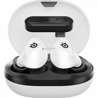 Steelseries Arctis GameBuds Wireless Bluetooth Gaming Headset White