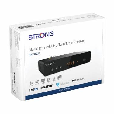 Strong SRT8222 digitális földfelszini DVB/T2 vevő