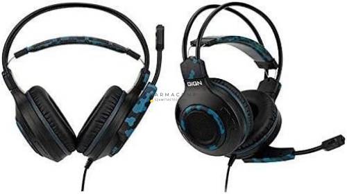 Subsonic Gaming Headset Tactics GIGN Black/Camo Blue