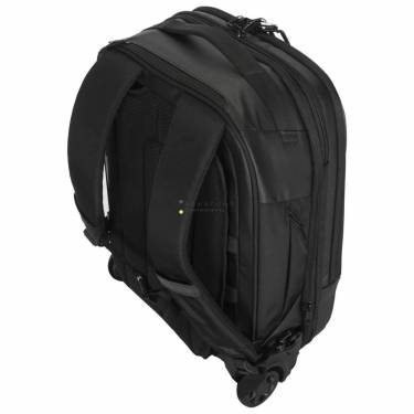 Targus EcoSmart 15.6” Mobile Tech Traveler Rolling Backpack Black