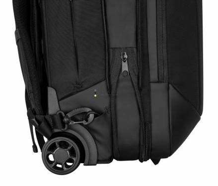 Targus EcoSmart 15.6” Mobile Tech Traveler Rolling Backpack Black