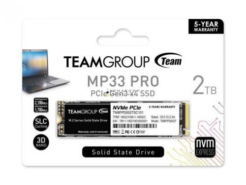 TeamGroup 2TB M.2 2280 NVMe MP33 Pro