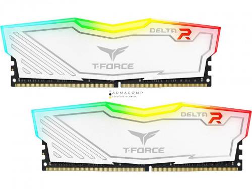 TeamGroup 32GB DDR4 3600MHz Kit(2x16GB) Delta RGB White