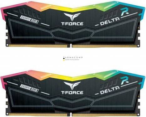 TeamGroup 32GB DDR5 6200MHz Kit(2x16GB) Delta RGB Black