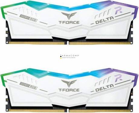 TeamGroup 32GB DDR5 6200MHz Kit(2x16GB) Delta RGB White