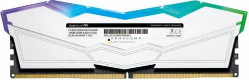 TeamGroup 32GB DDR5 6200MHz Kit(2x16GB) Delta RGB White