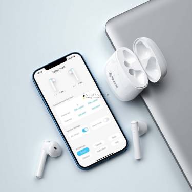 Tellur Aura True Wireless Earphones White